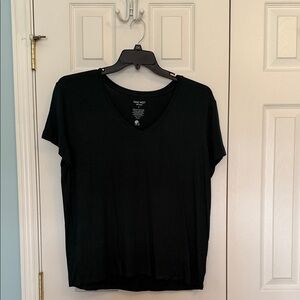 Nine West Classic Dark Green Short Sleeve Top